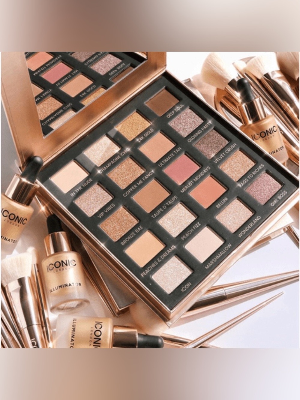 ICONIC LONDON Day to Slay Eyeshadow
Palette NEW